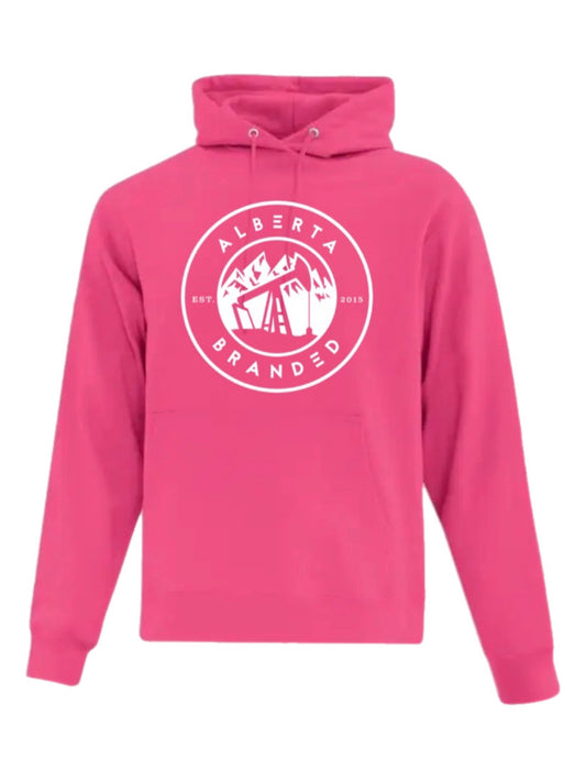 Heritage Pink/white Hoodie