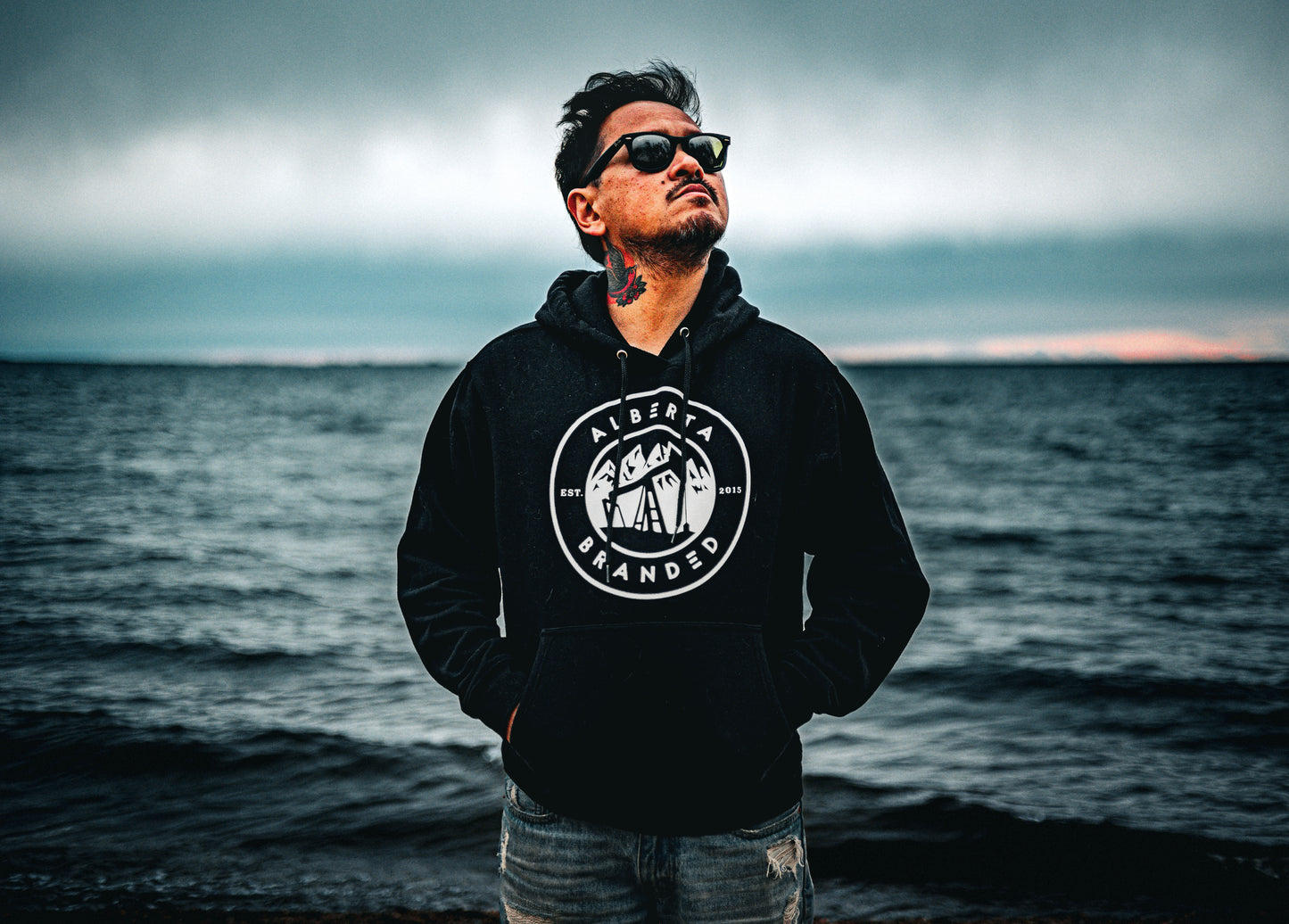 Heritage Black/White Hoodie