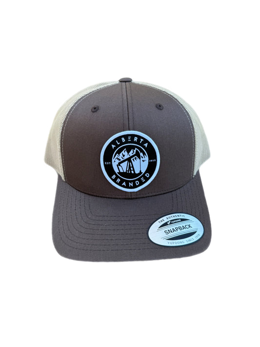 Heritage Brown/Khaki Curved SnapBack