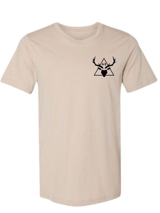 Cervidae Tan/Black T-Shirt